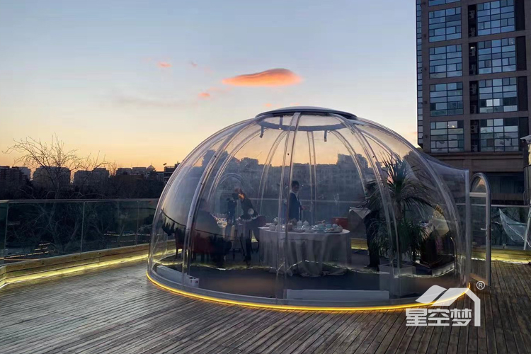星空梦移动式简易透明房