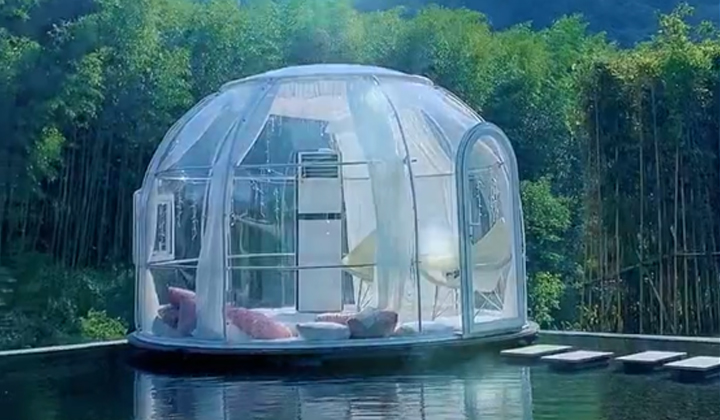 浙江莫干山星空泡泡屋 浙江莫干山星空泡泡屋