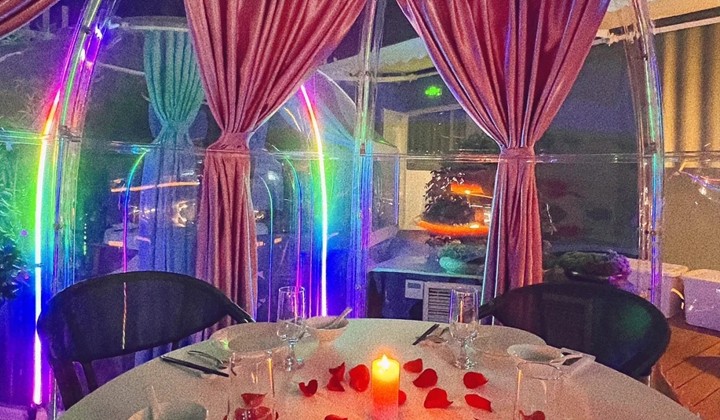 星空梦星空房餐厅应用案例 星空梦星空房餐厅应用案例