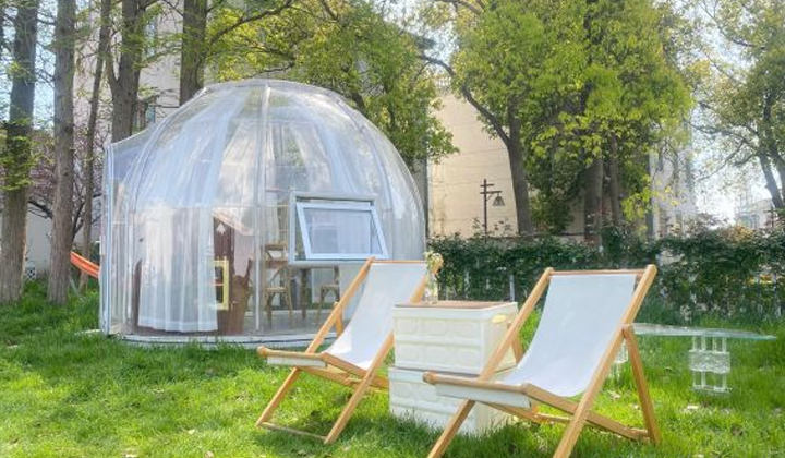 星空梦星空房在庭院的应用 星空梦星空房在庭院的应用