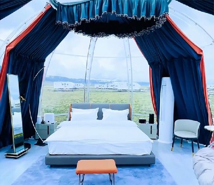 星空梦透明泡泡屋