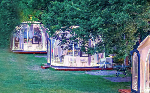 别墅用星空帐篷